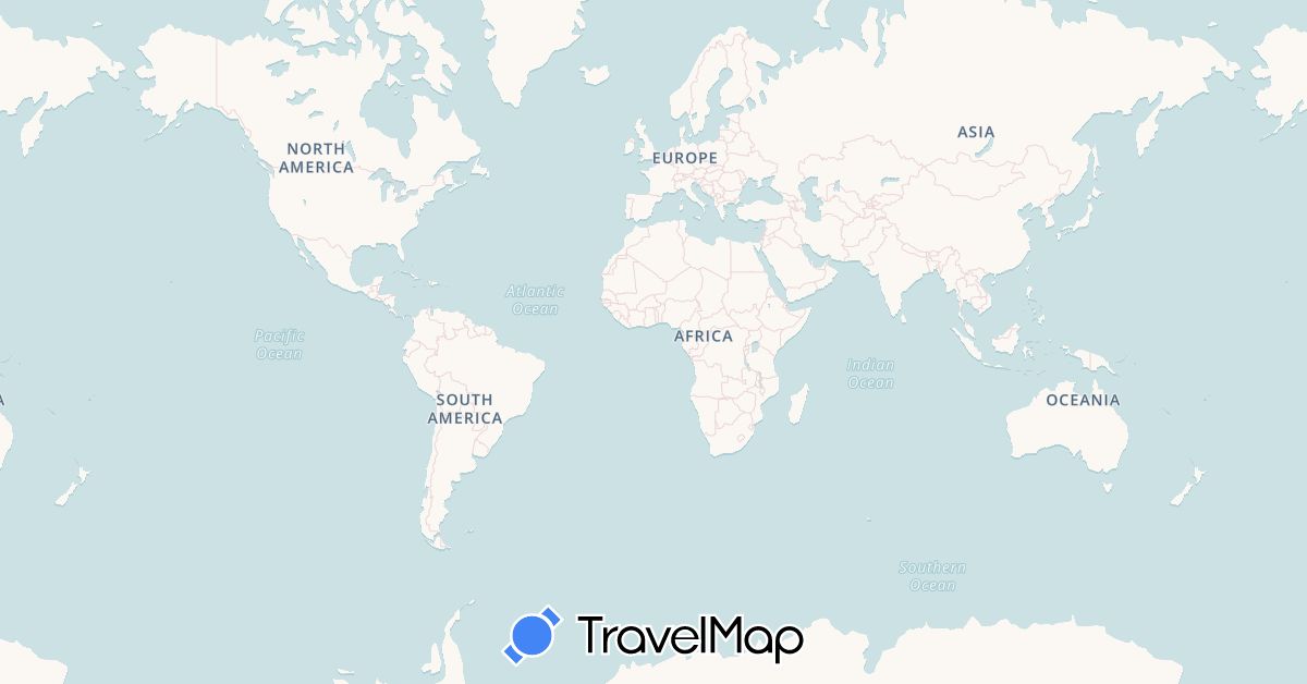 TravelMap itinerary: driving in Egypt (Africa)